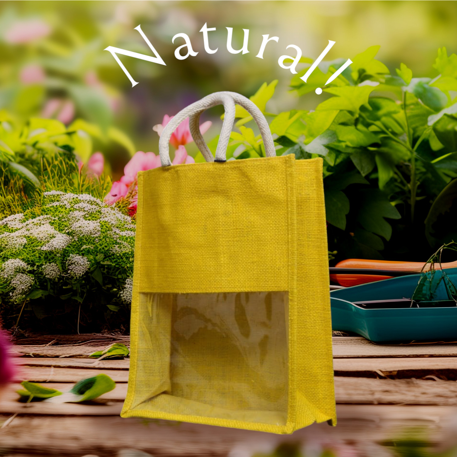 Jute bag available